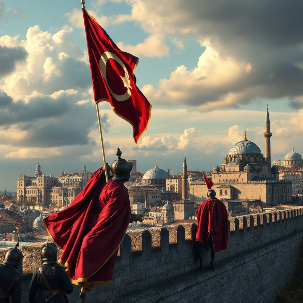 Fatih Sultan Mehmet İstanbul'u Nasıl Fethetti? 1 Fatih Sultan Mehmet İstanbul'un Fethi