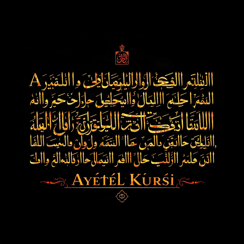 Ayetel Kürsi'nin Önemi ve Okunmasının Faziletleri 1 Ayetel Kürsi